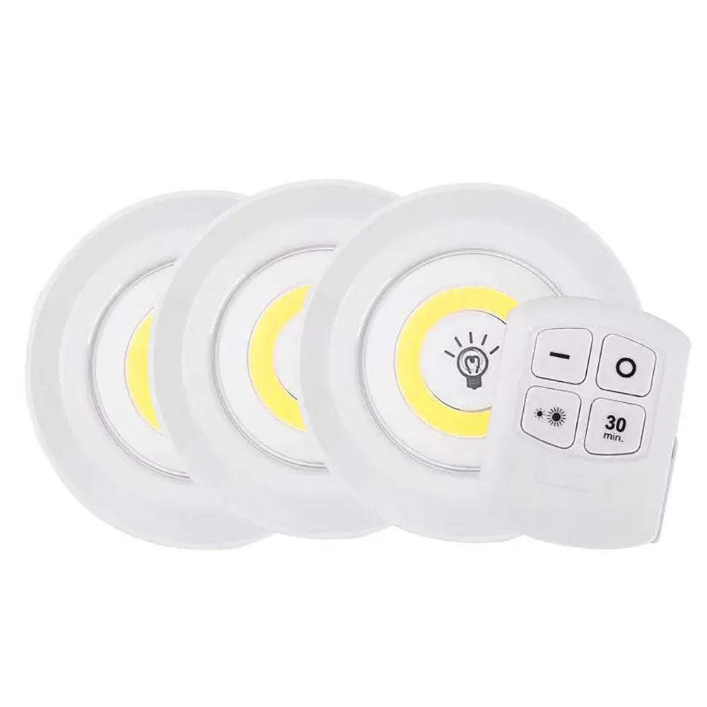 Lampe LED COB sans fil sous meuble avec télécommande - Image 1