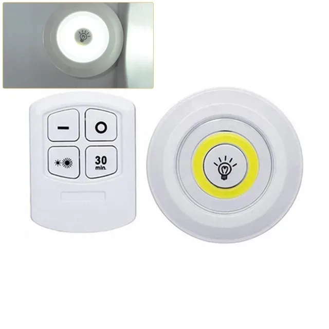 Lampe LED COB sans fil sous meuble avec télécommande slide 18