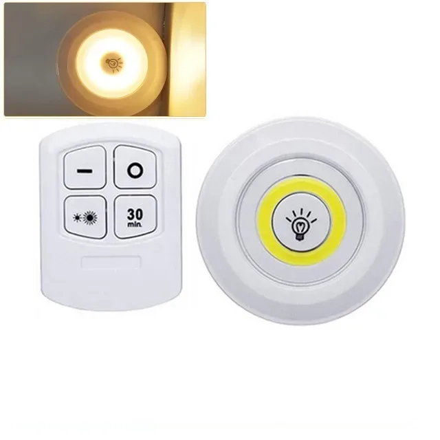 Lampe LED COB sans fil sous meuble avec télécommande slide 8