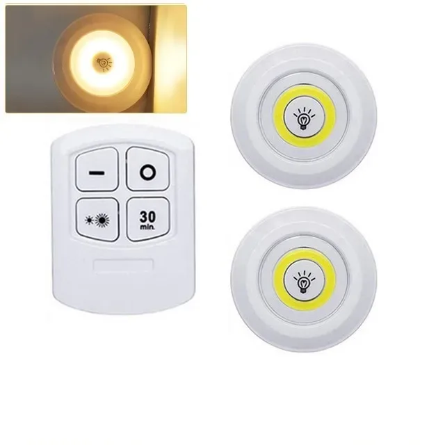 Lampe LED COB sans fil sous meuble avec télécommande slide 13