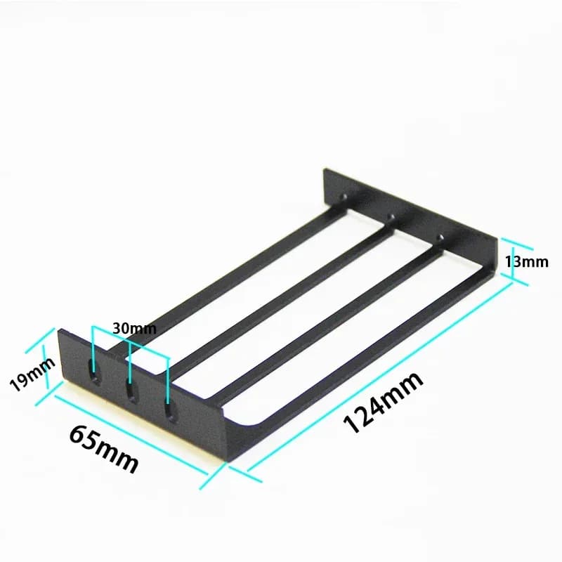 Support vertical pour carte graphique avec riser PCI-E pour châssis ouvert