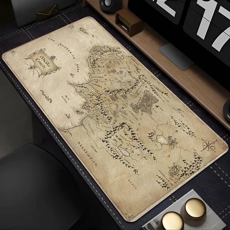 Tapis de souris gaming Le Seigneur des Anneaux - 90 x 40 cm - Image 1