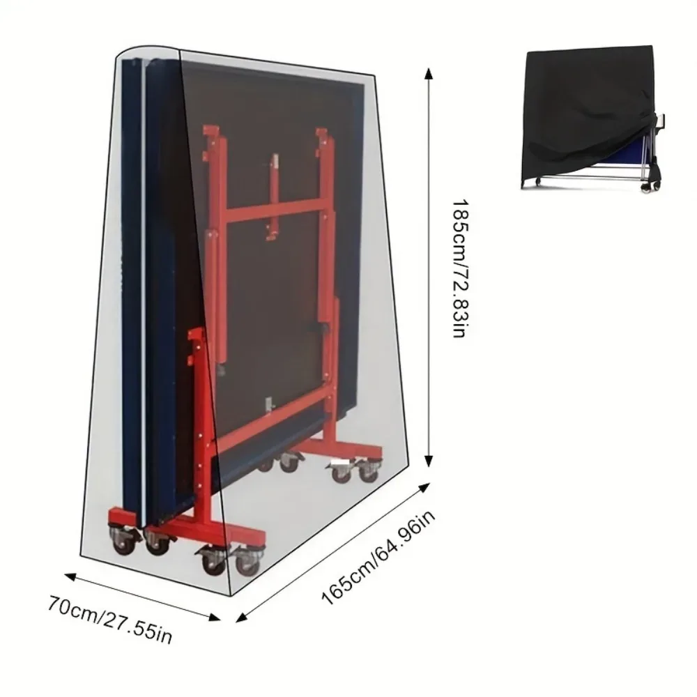 Housse de protection pour table de tennis de table - Imperméable, anti-poussière et anti-UV slide 4