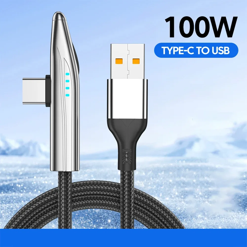 Câble USB-C vers USB-C NNBILI 240W PD coudé à 90° pour MacBook, iPhone et Samsung slide 9