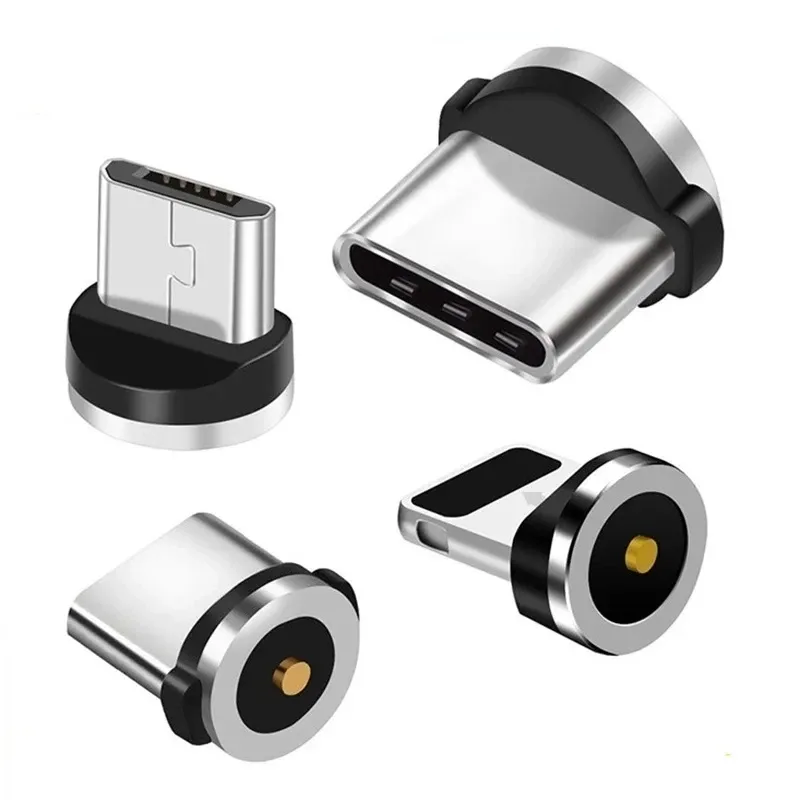 Embouts Magnétiques pour Câbles de Charge Micro-USB et USB Type-C - Rotation 360° - Image 2