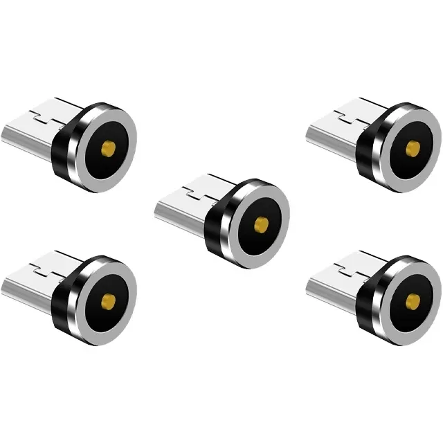 Embouts Magnétiques pour Câbles de Charge Micro-USB et USB Type-C - Rotation 360° slide 9