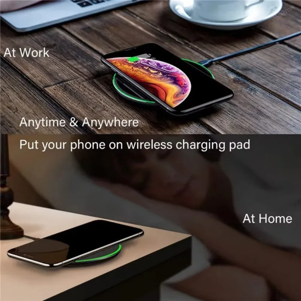 Station de charge rapide sans fil pour iPhone, Samsung et Xiaomi slide 5