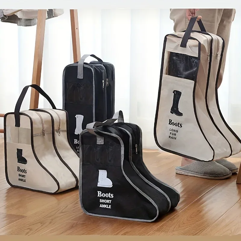 Sac de rangement pour bottes avec poignées - Pour bottes hautes et basses - Image 1