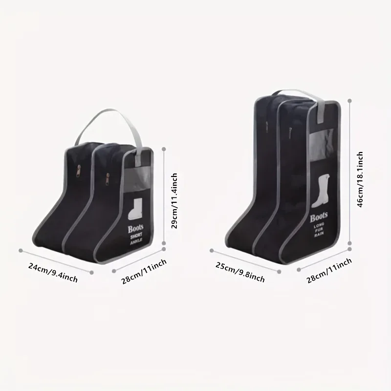 Sac de rangement pour bottes avec poignées - Pour bottes hautes et basses - Image 4