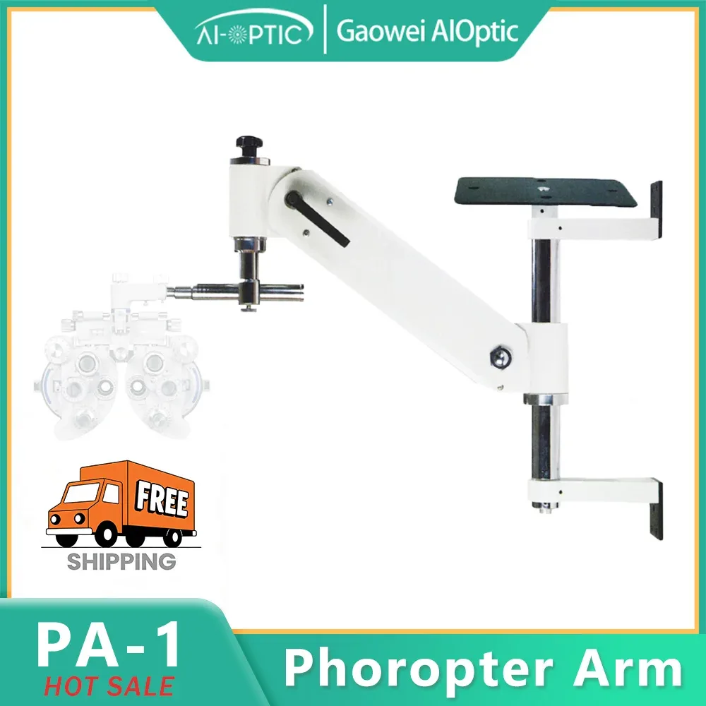 Bras de phoroptère mural avec support de projecteur PA-1