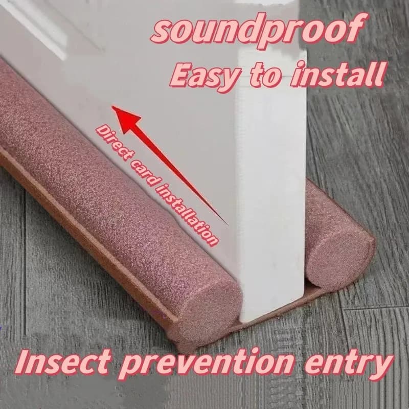 Joint de bas de porte - Isolation phonique, thermique et anti-nuisibles