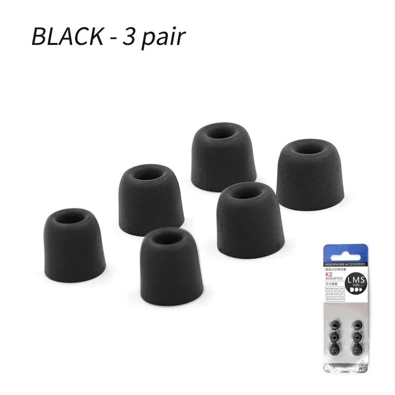 Embouts en mousse à mémoire de forme KZ pour écouteurs intra-auriculaires slide 8