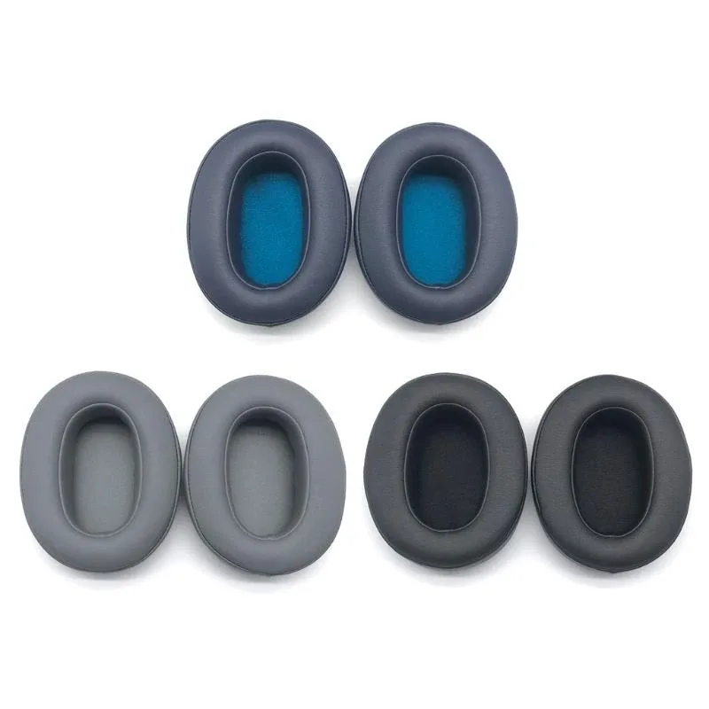 Coussinets de remplacement en cuir et mousse à mémoire de forme pour Sony WH-XB900N - Image 1