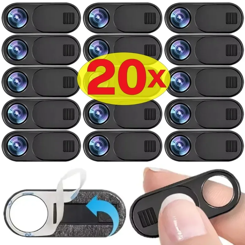 Cache-webcam coulissant ultra-fin pour ordinateur portable, tablette et Tesla Model 3/Y - Image 1