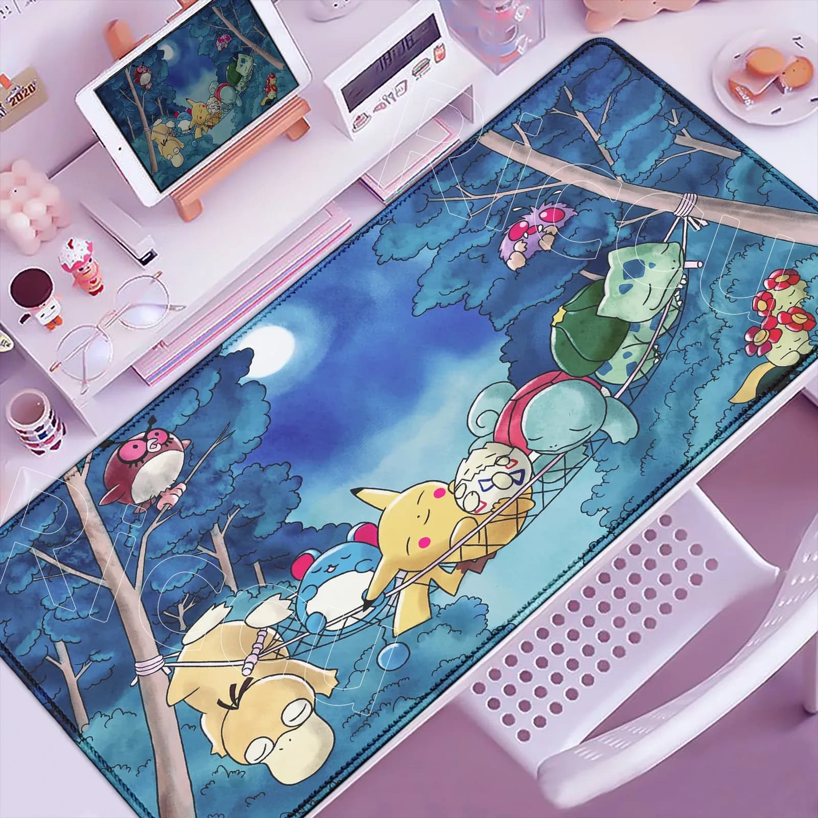 Tapis de souris Pokémon - 1000 x 500 mm - Image 3
