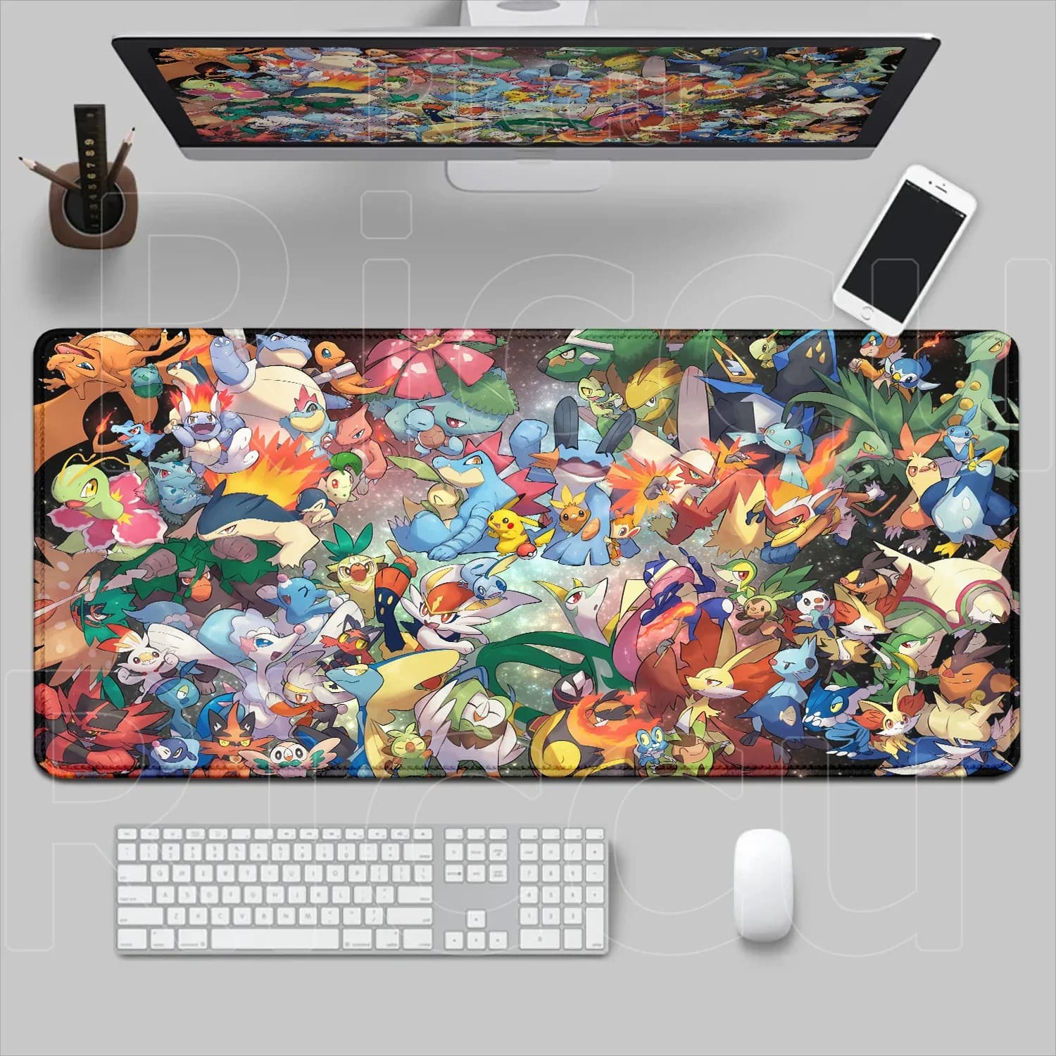 Tapis de souris Pokémon - 1000 x 500 mm slide 19