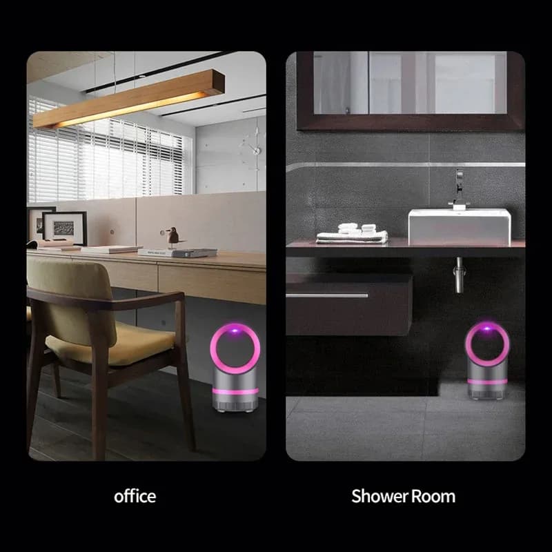 Lampe Anti-Moustique Électrique USB - Piège à Insectes Portable et Silencieux slide 3