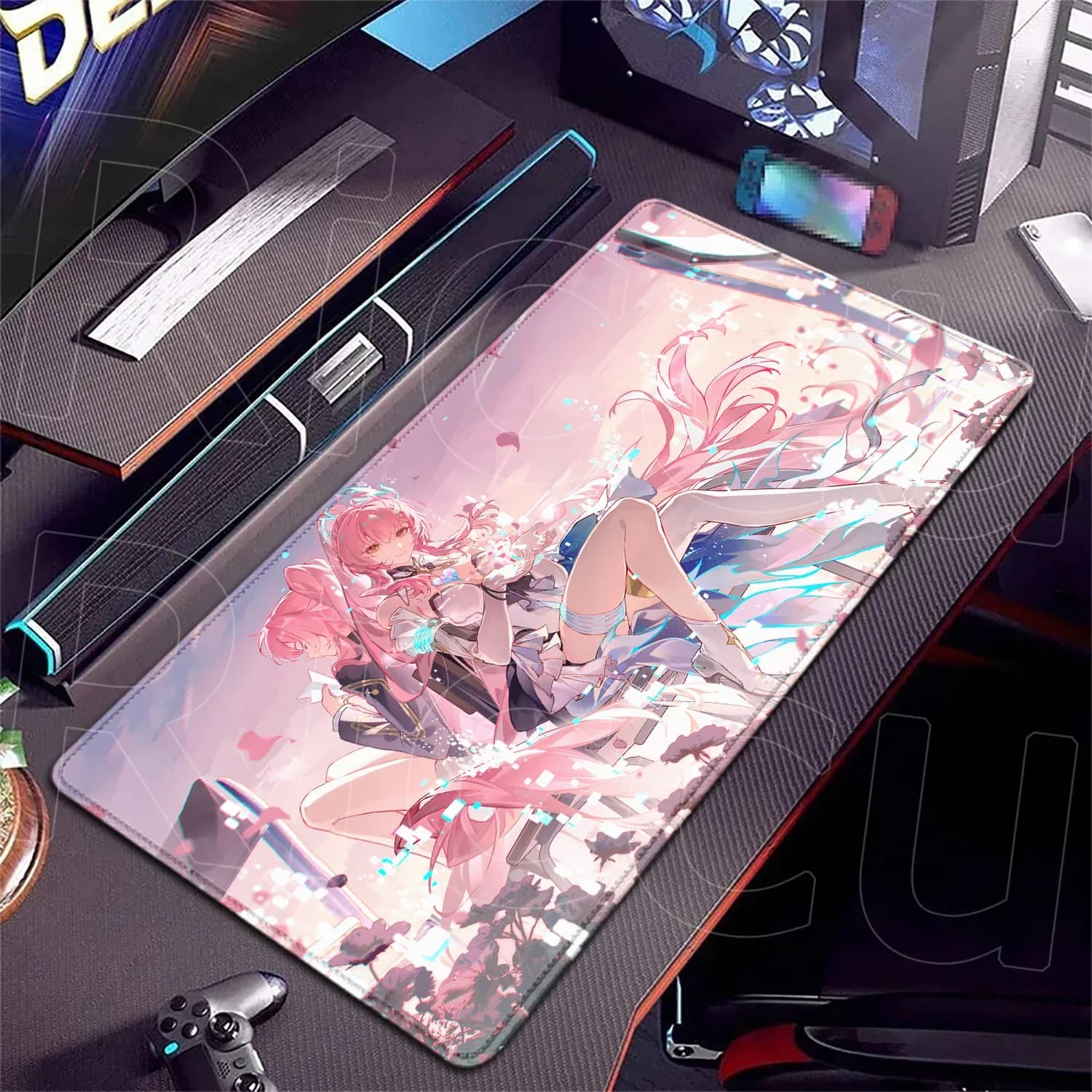 Tapis de souris gaming XXL Wuthering Waves - Aemeath - Impression HD slide 14