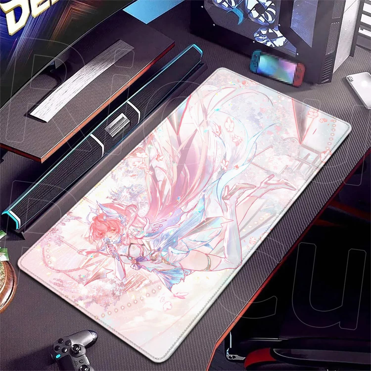 Tapis de souris gaming XXL Wuthering Waves - Aemeath - Impression HD slide 8