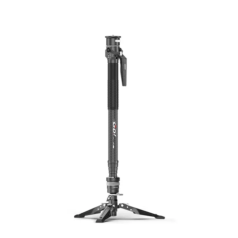 Trépied de voyage monopode COMAN M1 PRO V5 en fibre de carbone avec plateau rapide slide 7