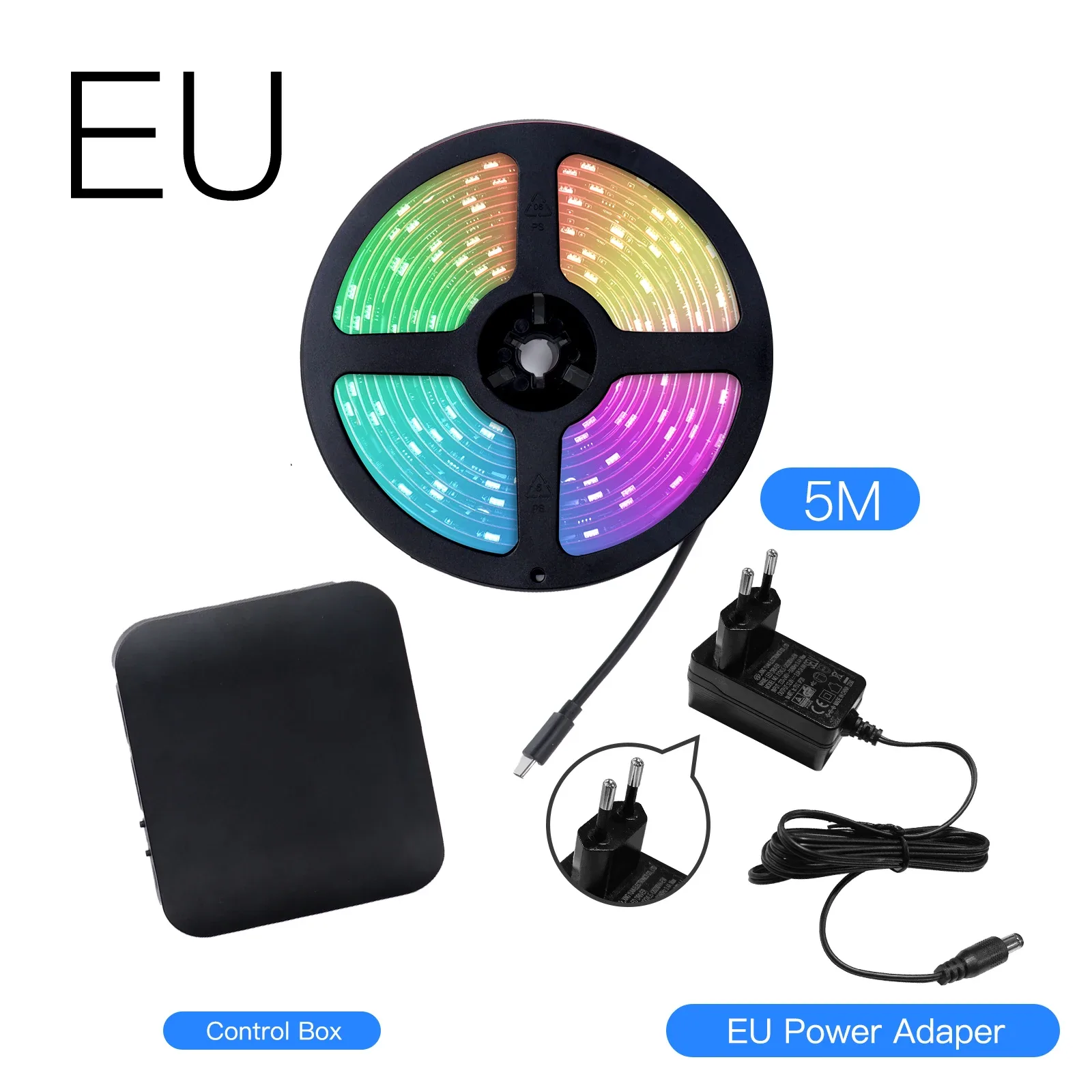 MOES Kit de Rétroéclairage TV Intelligent avec Boîtier de Synchronisation HDMI 2.0 et Ruban LED slide 8