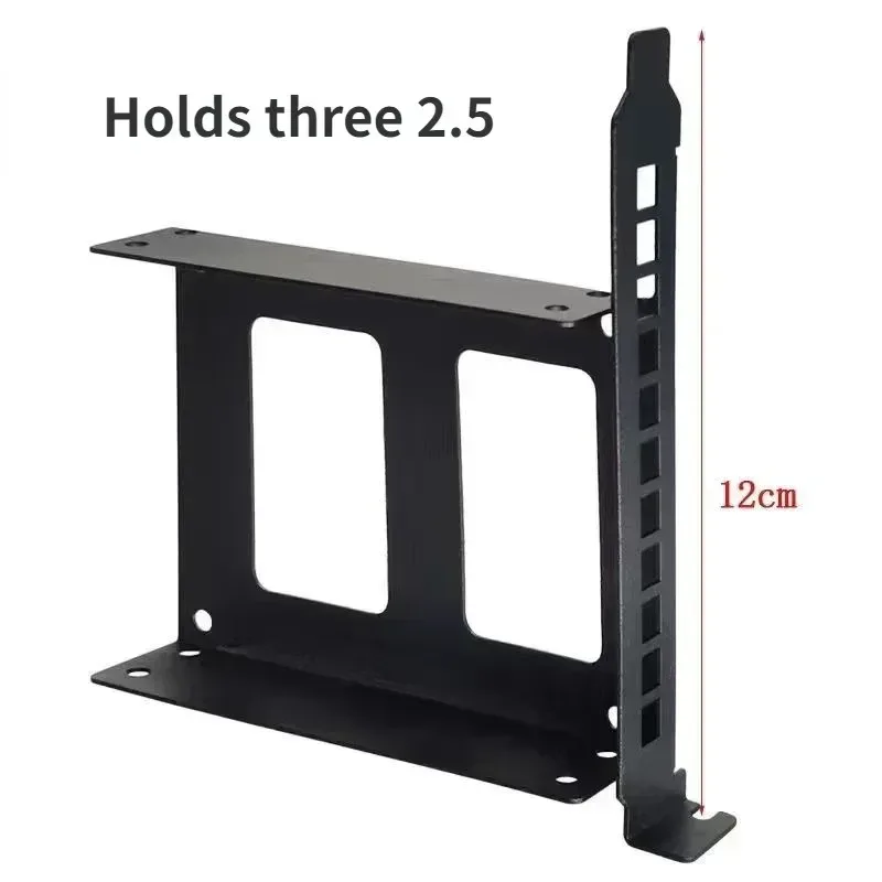 Support d'extension métallique pour disque dur 2,5 pouces et carte graphique PCI - Image 5