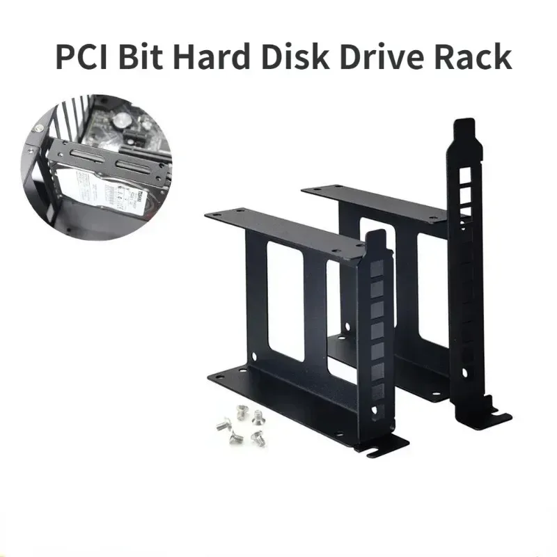 Support d'extension métallique pour disque dur 2,5 pouces et carte graphique PCI - Image 3