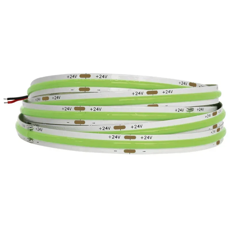 Ruban LED COB 4mm Flexible - 12V/24V - 480 LED/m - Éclairage Linéaire Haute Densité - Image 5