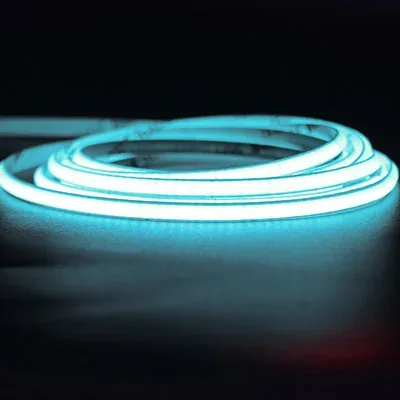 Ruban LED COB 4mm Flexible - 12V/24V - 480 LED/m - Éclairage Linéaire Haute Densité slide 12