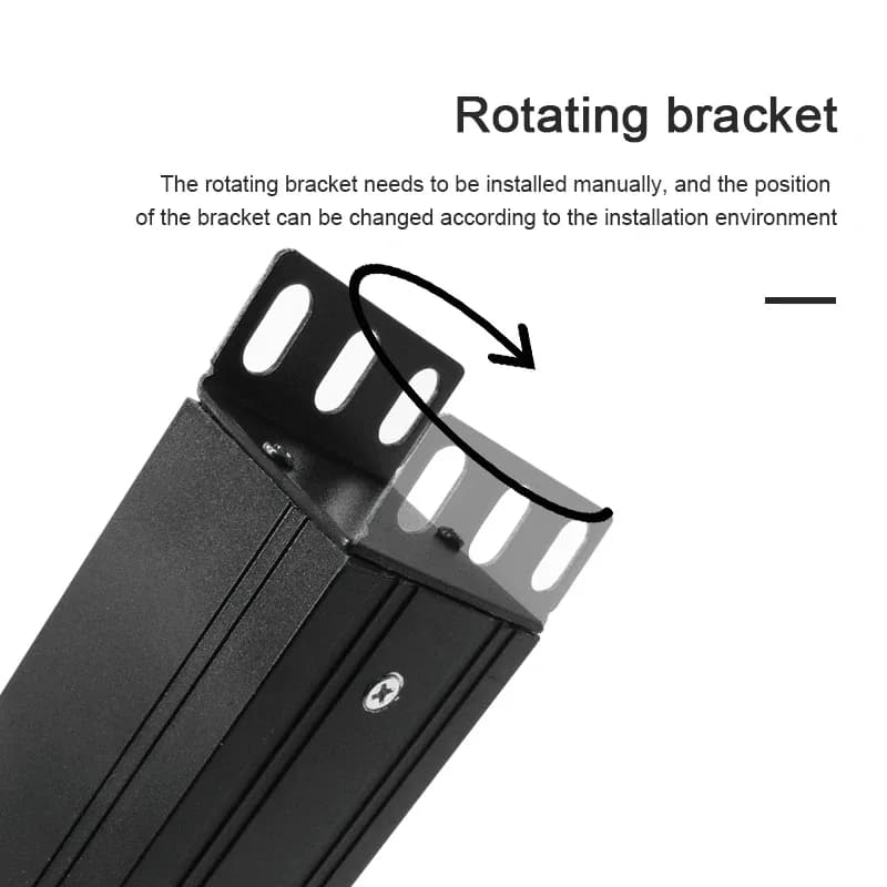 Multiprise PDU C14 pour rack réseau avec prises EU, voltmètre et port USB-C 15W - Image 5