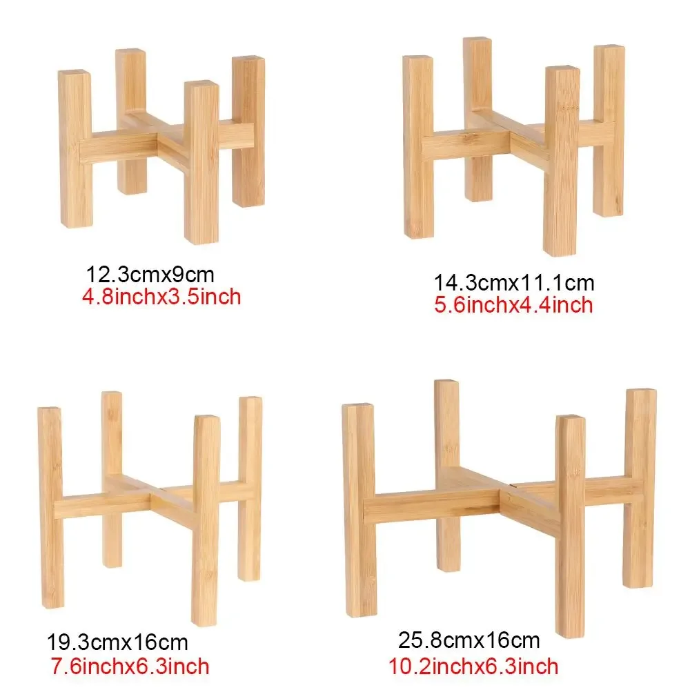 Support de Bonsaï en Bois sur Pied - Image 5