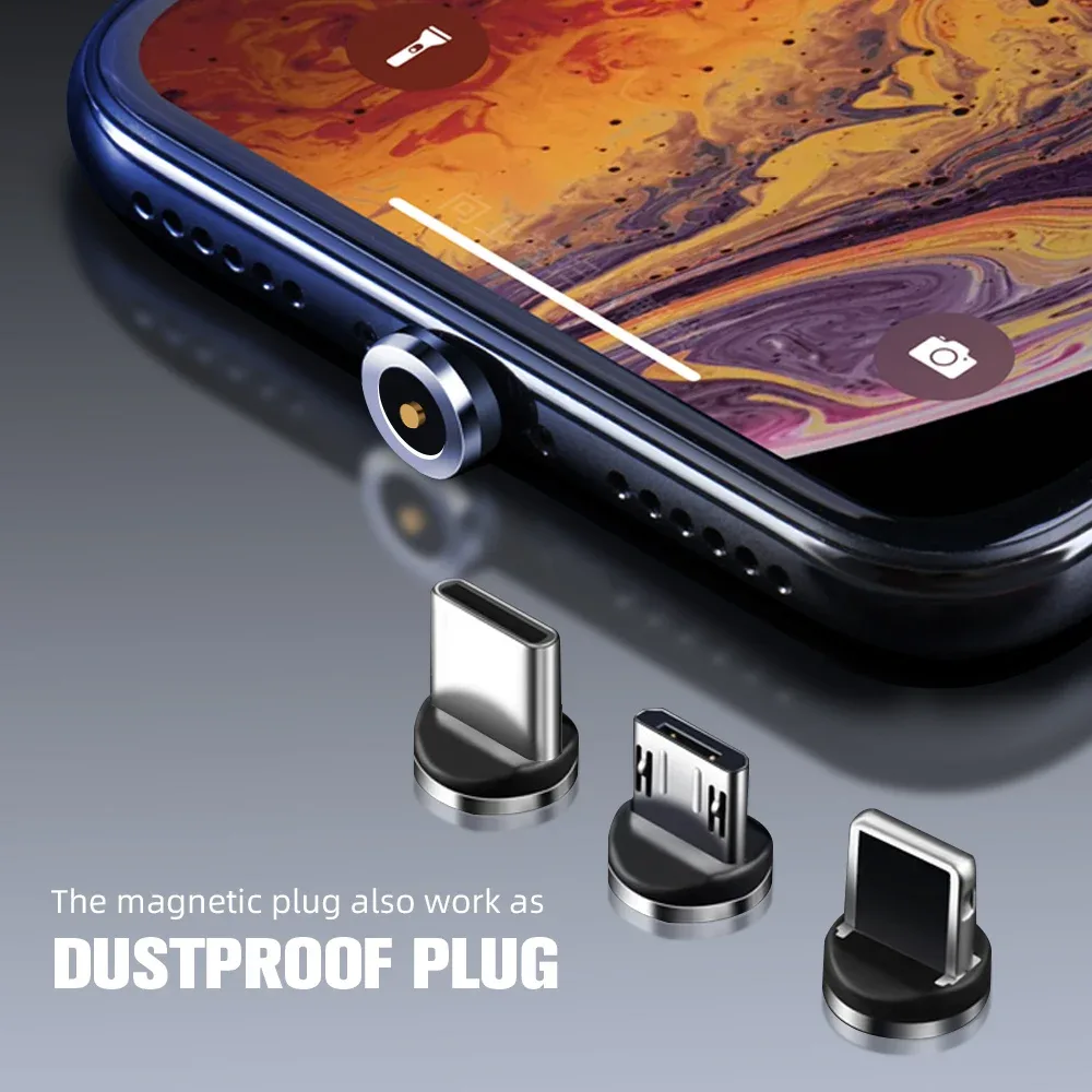 Lot de 6 embouts magnétiques de rechange (Micro USB, USB-C, Lightning) slide 6
