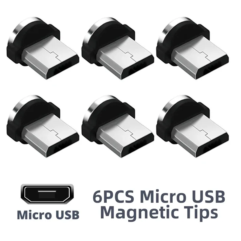 Lot de 6 embouts magnétiques de rechange (Micro USB, USB-C, Lightning) slide 8