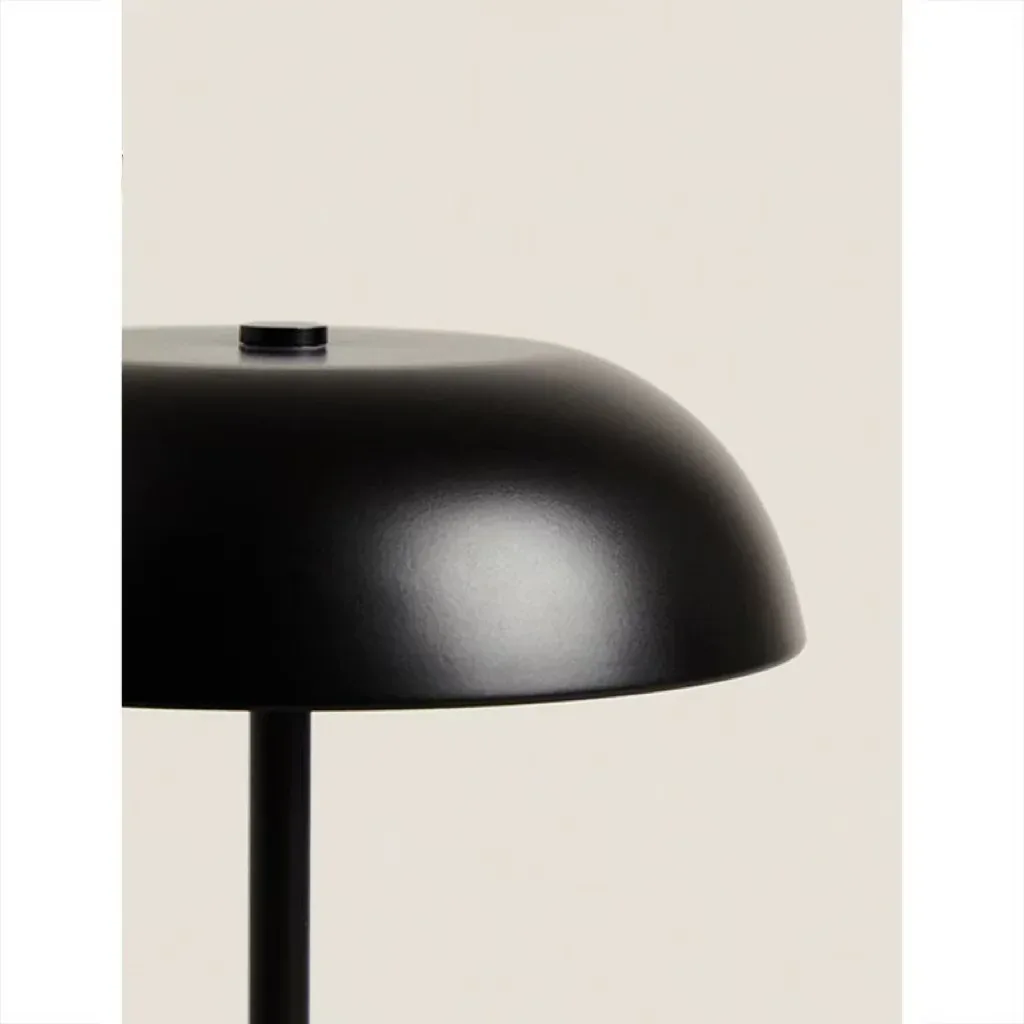 Lampe de table champignon LED tactile et rechargeable - 3 couleurs d'éclairage - Image 4