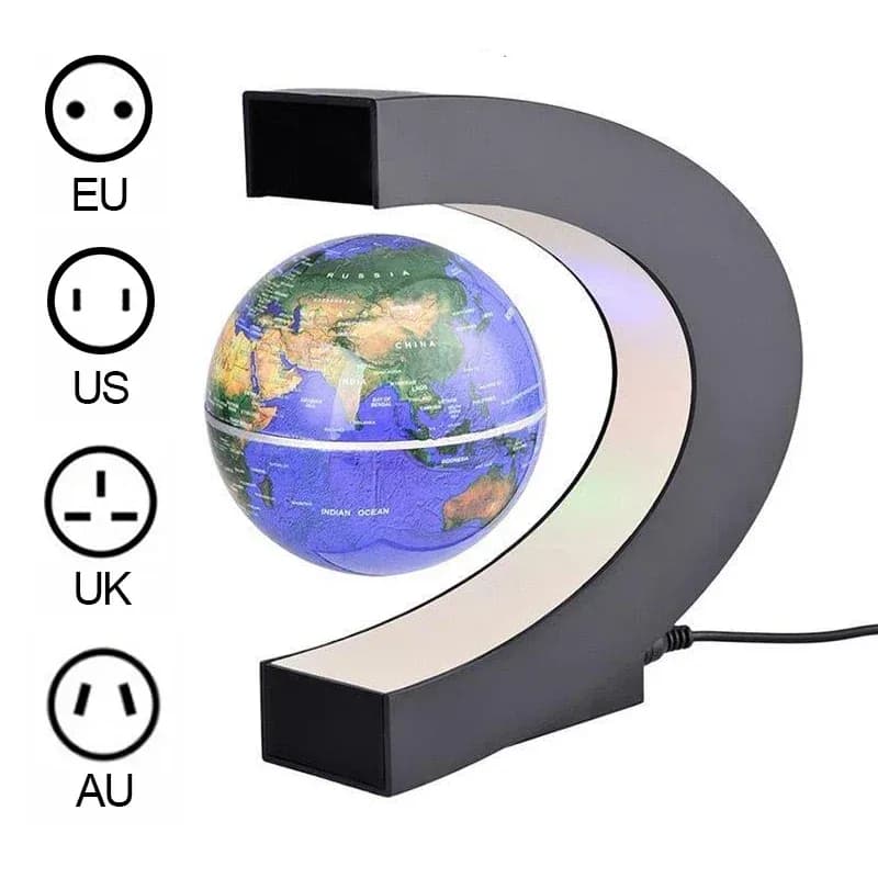 Globe Terrestre à Lévitation Magnétique avec Éclairage LED - Image 3