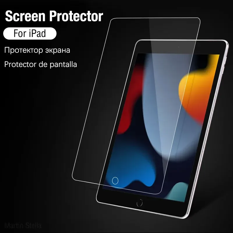 Protection d'écran en verre trempé pour iPad (Pro, Air, Mini, 10.2, 10.5, 11, 12.9) slide 5