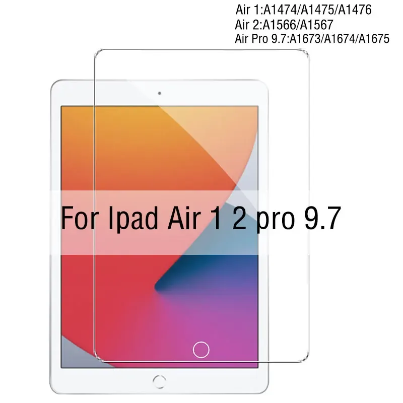 Protection d'écran en verre trempé pour iPad (Pro, Air, Mini, 10.2, 10.5, 11, 12.9) slide 10