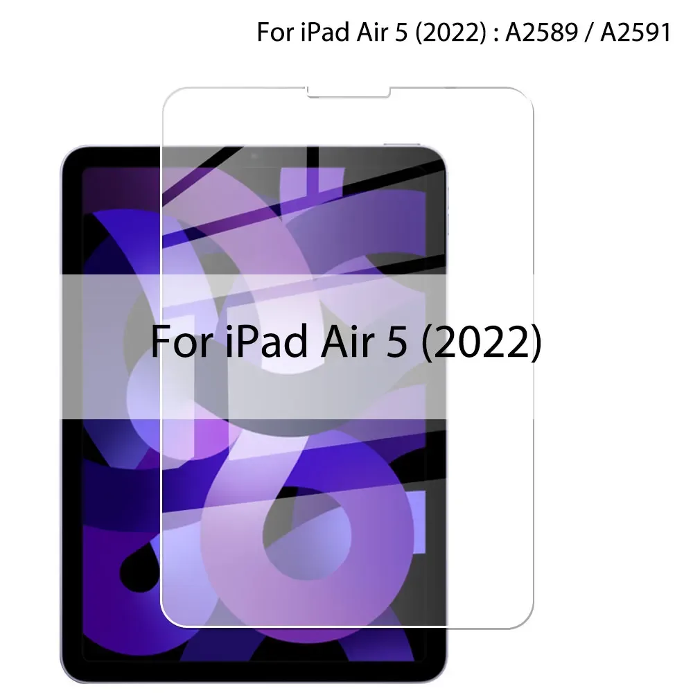 Protection d'écran en verre trempé pour iPad (Pro, Air, Mini, 10.2, 10.5, 11, 12.9) slide 18