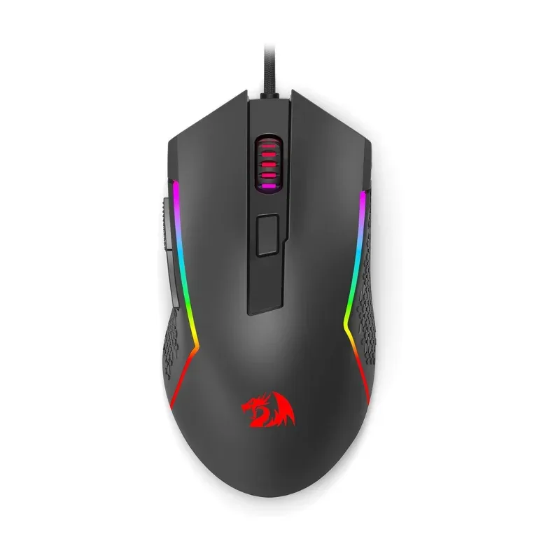 Redragon M616 - Souris Gamer Optique Filaire RGB, 10 000 DPI, 6 Boutons Programmables - Image 1