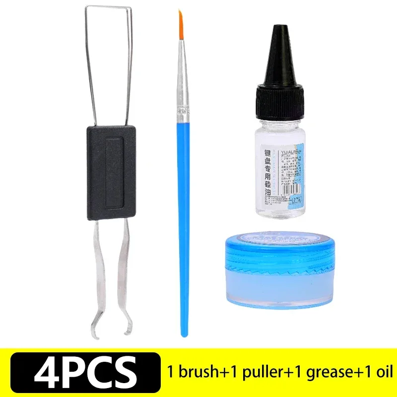 Kit de lubrification 4-en-1 pour clavier mécanique avec pinceau et extracteur de touches slide 9