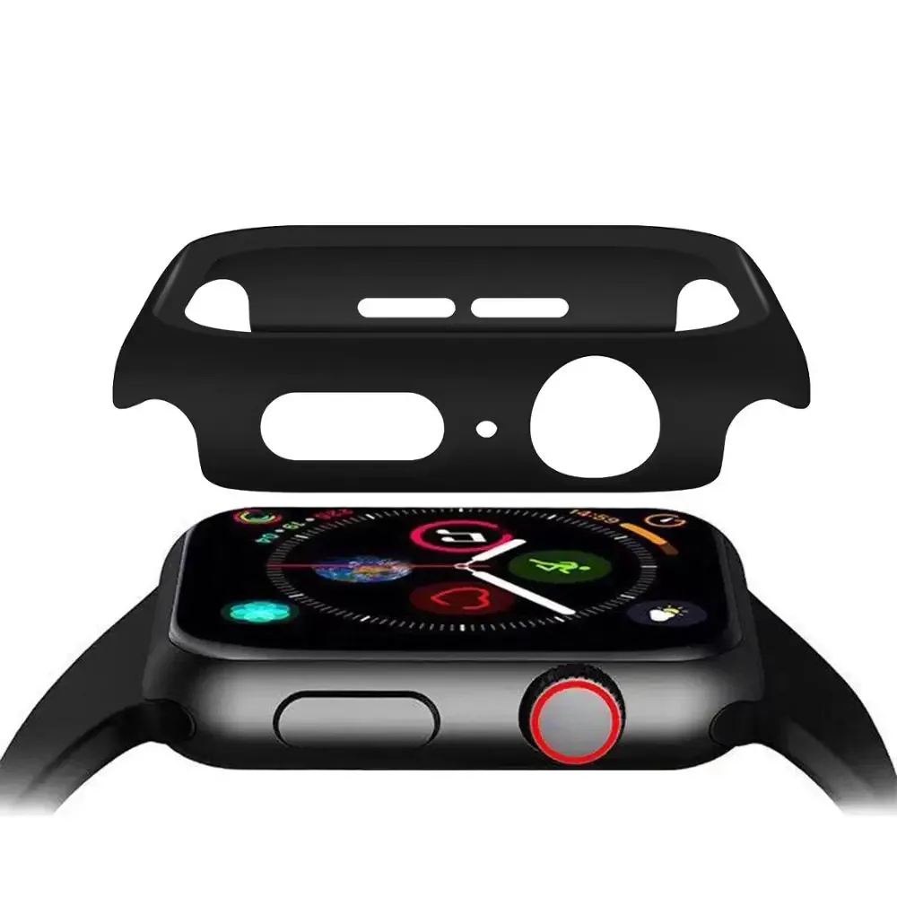 Coque de protection avec verre trempé pour Apple Watch Series 8, 7, 6, 5, 4, 3, SE (38/40/42/44 mm) slide 5
