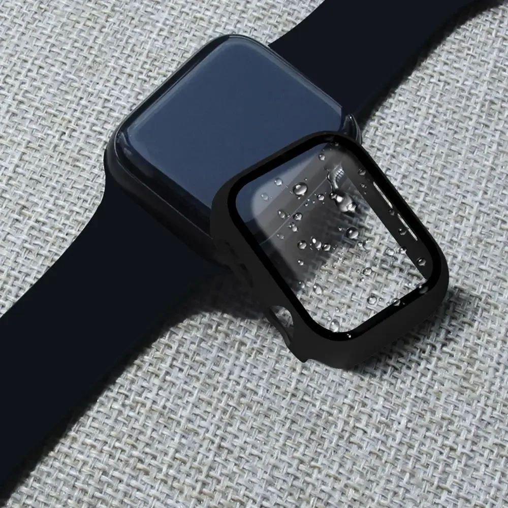 Coque de protection avec verre trempé pour Apple Watch Series 8, 7, 6, 5, 4, 3, SE (38/40/42/44 mm) slide 6