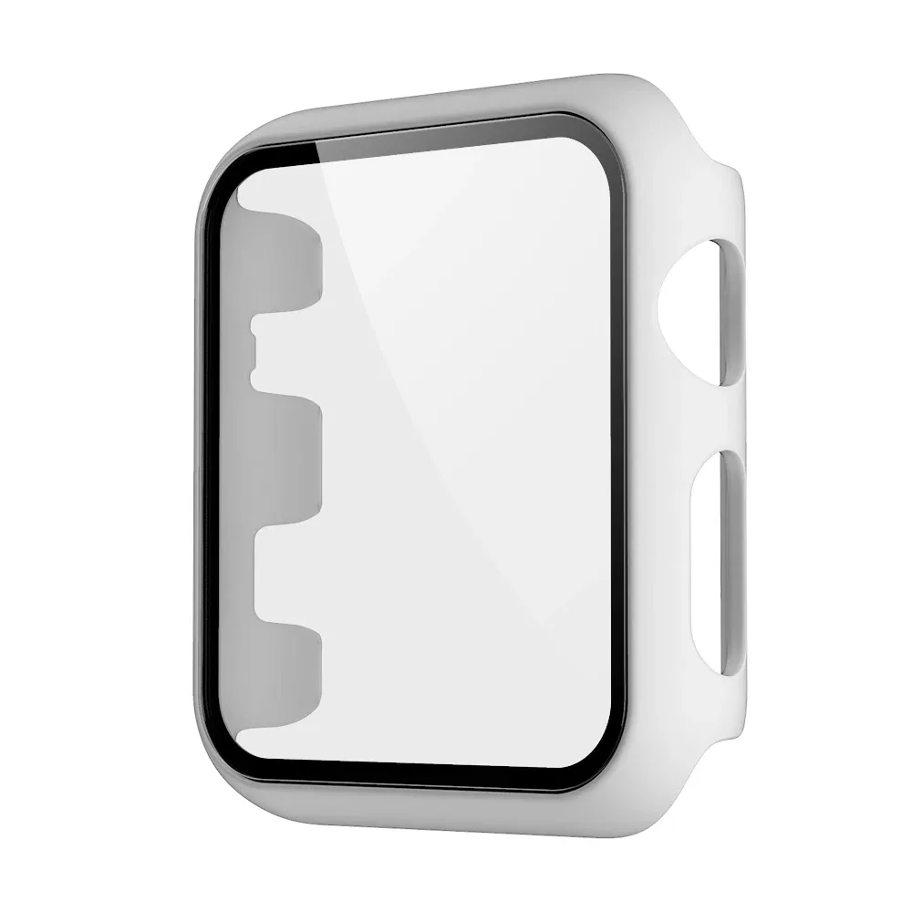 Coque de protection avec verre trempé pour Apple Watch Series 8, 7, 6, 5, 4, 3, SE (38/40/42/44 mm) slide 17