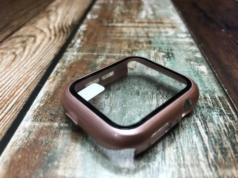 Coque de protection avec verre trempé pour Apple Watch Series 8, 7, 6, 5, 4, 3, SE (38/40/42/44 mm) slide 13