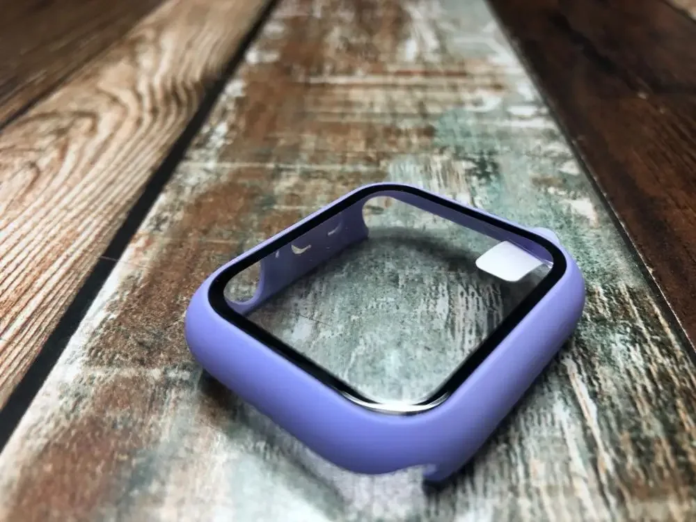 Coque de protection avec verre trempé pour Apple Watch Series 8, 7, 6, 5, 4, 3, SE (38/40/42/44 mm) slide 10