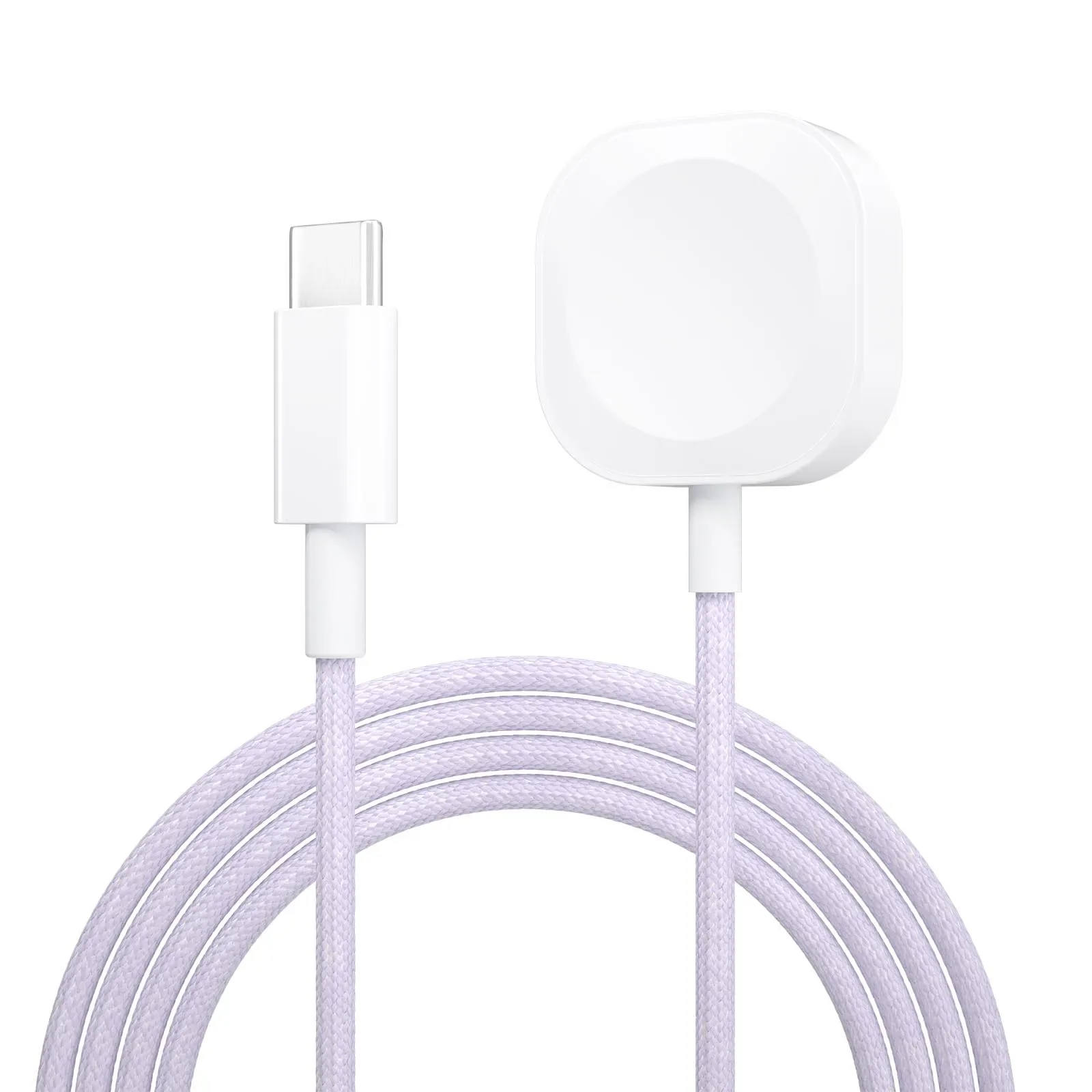 Câble de charge USB-C en nylon pour Apple Watch (Séries 2-9, SE & Ultra)