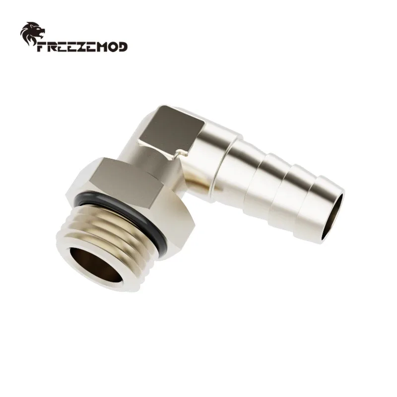 FREEZEMOD - Raccord rotatif G1/4" Mâle-Femelle en laiton nickelé pour refroidissement liquide PC - Image 2