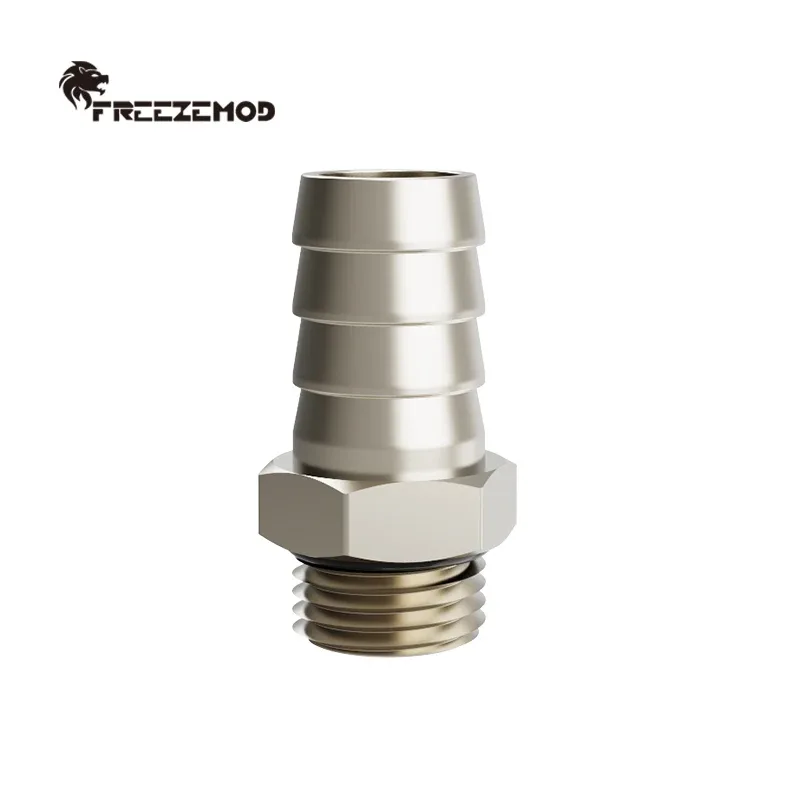 FREEZEMOD - Raccord rotatif G1/4" Mâle-Femelle en laiton nickelé pour refroidissement liquide PC - Image 5