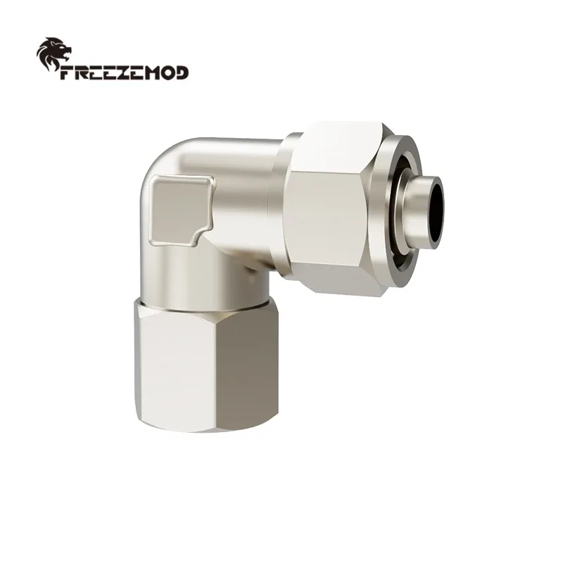 FREEZEMOD - Raccord rotatif G1/4" Mâle-Femelle en laiton nickelé pour refroidissement liquide PC slide 14