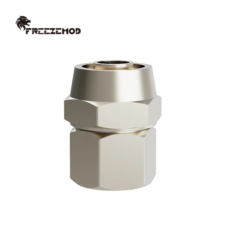 FREEZEMOD - Raccord rotatif G1/4" Mâle-Femelle en laiton nickelé pour refroidissement liquide PC slide 16